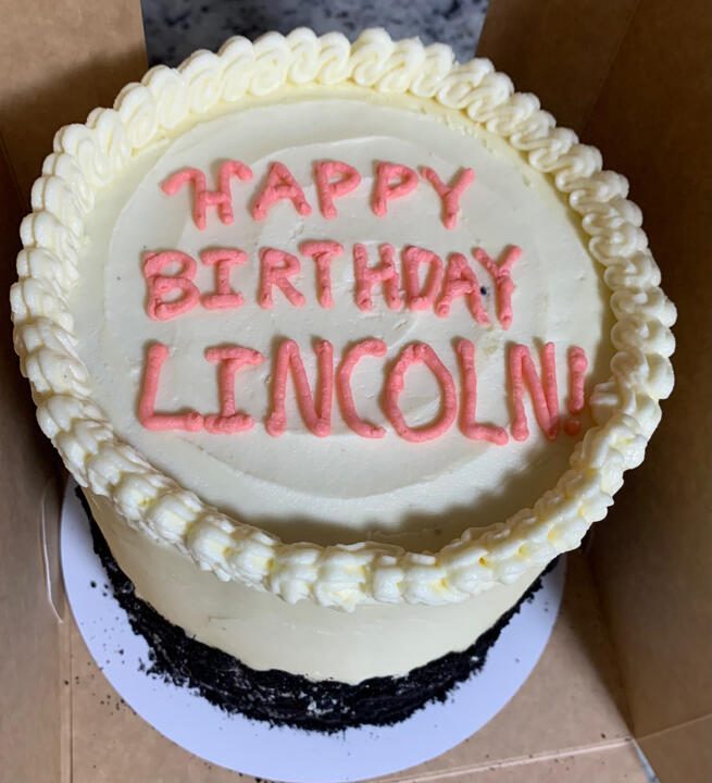 6-inch, 3-layer Cookies & Cream Cake with Cookies n' Buttercream